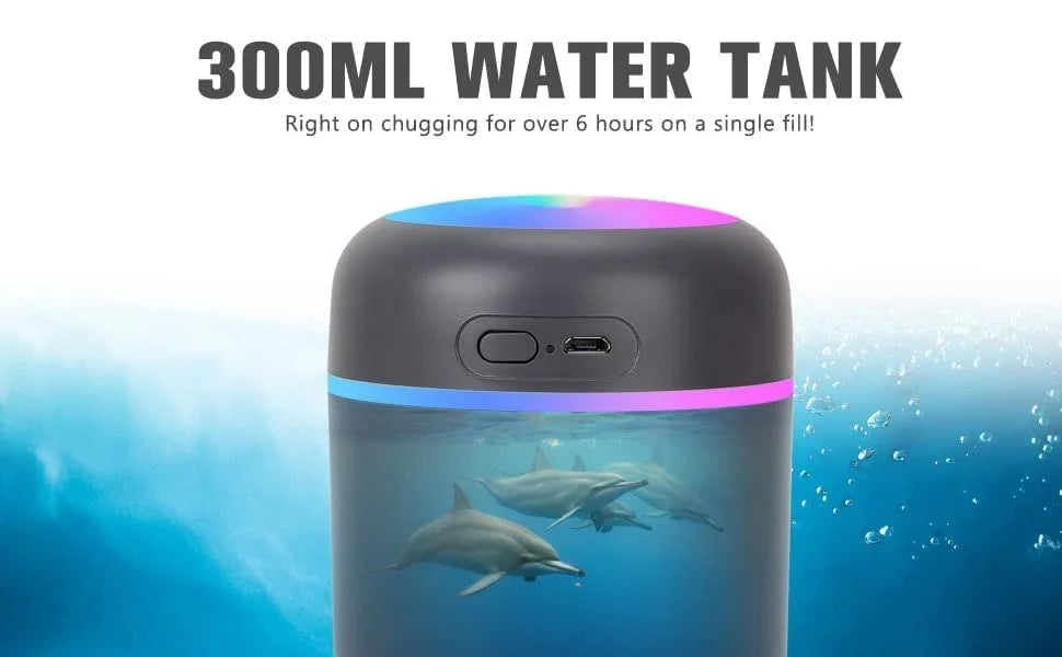 H2O Colorful Cool Mini Humidifier