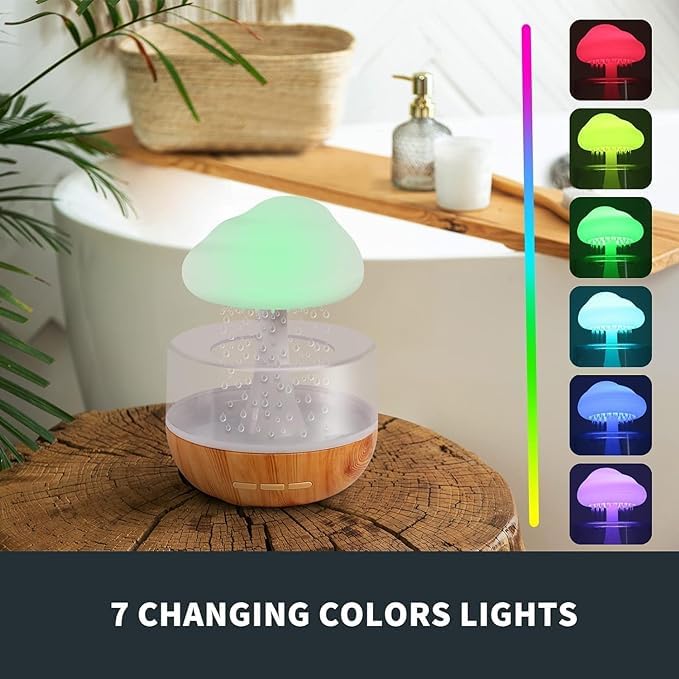 Cloud Rain Diffuser Humidifier