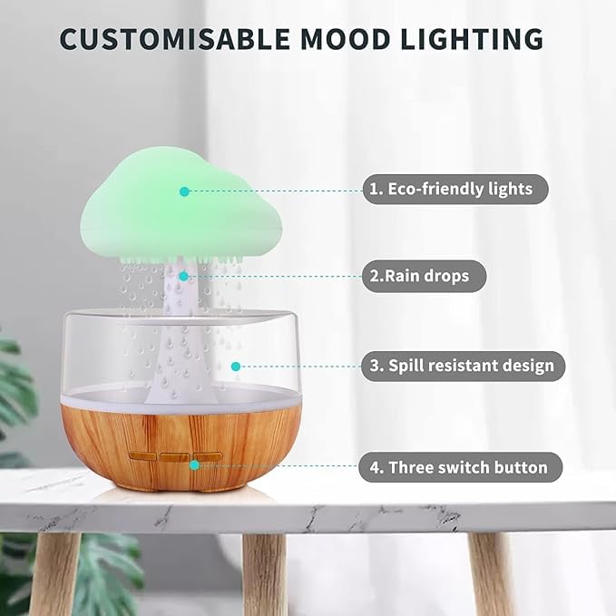 Cloud Rain Diffuser Humidifier