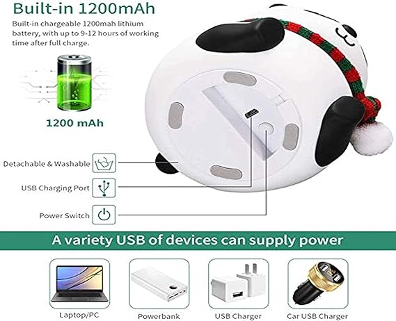 Fancy Panda Night Lamp