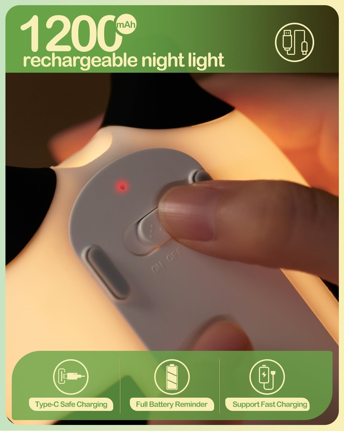 Sleeping Panda Night Light
