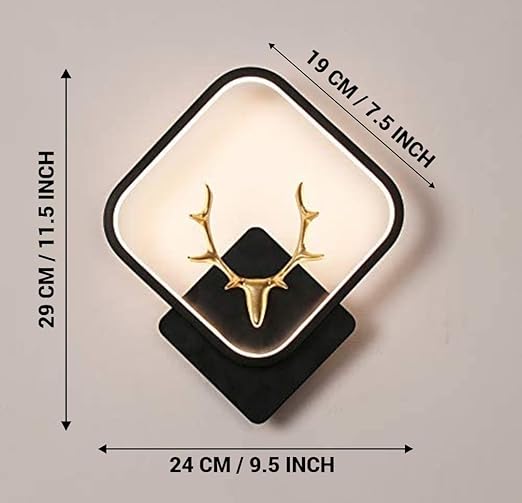 Luxurious Deer Wall Lamp